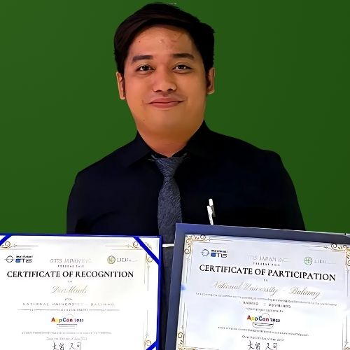 Engr. Ken Lordian S. Derla, LPT - Cloud Computing & Database Expert - Professional headshot portrait